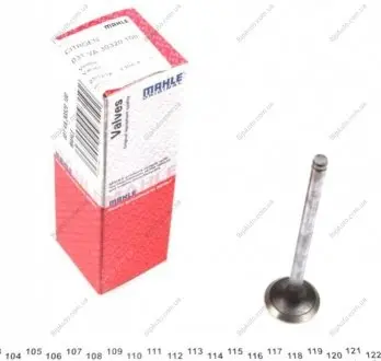 Клапан двигуна MAHLE 031 VA 30320 100 MAHLE / KNECHT 031VA30320100