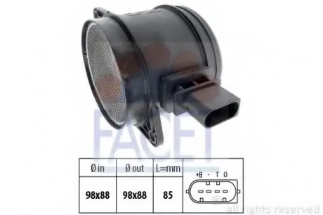 Расходомер воздуха FACET 101348