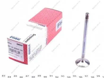 Клапан двигуна MAHLE 081 VX 30895 100 MAHLE / KNECHT 081VX30895100