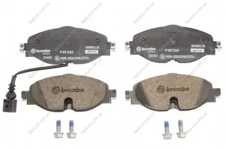 Гальмівні колодки дискові P85 126X BREMBO P85126X
