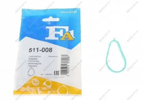 Прокладка коллектора FA1 511-008 Fischer Automotive One (FA1) 511008