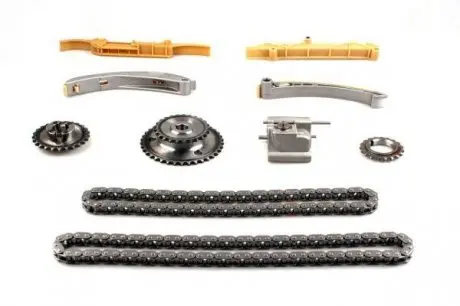 Комплект ГРМ (ланцюг + елементи)) BMW 3 (E36), 5 (E34), 5 (E39), 7 (E38), OPEL OMEGA B 1.7D/2.5D 09.91-05.04 HEPU 210477