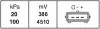 Датчик тиску наддуву (3 конт.) CITROEN BERLINGO/JUMPER 0.9-2.0 80- 6PP009400-211 HELLA 6PP 009 400-211 (фото 2)
