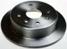 Диск тормозной зад. CHEVROLET LACETTI 05- NUBIRA 05-  258X10 Denckermann B130642 (фото 1)