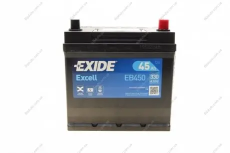 Стартерна батарея (акумулятор) EXIDE EB450