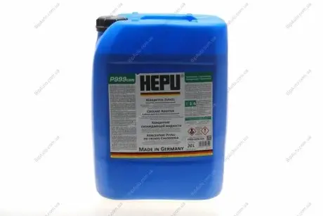 Антифриз G11 FULL CONCENTRATE GREEN (Канистра 20л) HEPU P999-GRN-020