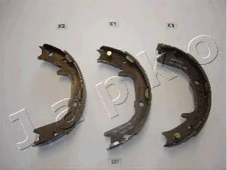 Гальмівні колодки зад. Outlander/Lancer/Pajero/Galant 87-13 JAPKO 55507