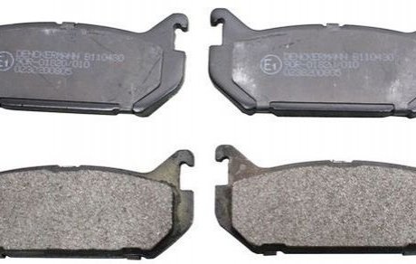 Комплект тормозных колодок, дисковый тормоз Denckermann B110430 (фото 1)
