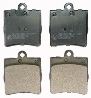 Комплект тормозных колодок, дисковый тормоз Denckermann B110869 (фото 1)
