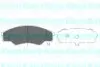Комплект тормозных колодок, дисковый тормоз KAVO PARTS KBP-9102 KBP-9102