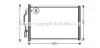 Конденсер MB W221C216 3.0-6.2 05- AVA QUALITY COOLING AVA COOLING MSA5605 (фото 1)