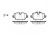 Гальмівні колодки зад. BMW 3(E90)/1(E81) 04-13 (TRW) WOKING P10323.00 (фото 1)
