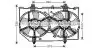 Вентилятор, охолодження двигуна AVA QUALITY COOLING DN7513