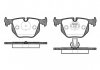 Гальмівні колодки задн. E46/E34/E39/E38/E31 (90-12) WOKING P2813.20 (фото 1)