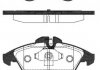 Комплект гальмівних колодок, дискове гальмо WOKING P4783.10