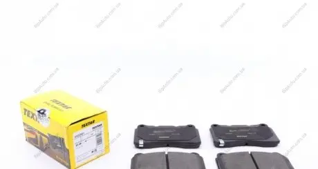 Комплект тормозных колодок, дисковый тормоз TEXTAR 2332501