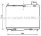 Радіатор, охолодження двигуна AVA QUALITY COOLING FD2442