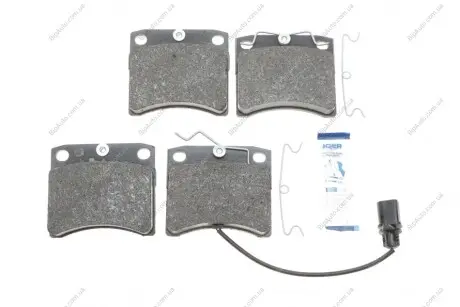 Фото 1 - колодки гальмівні (передні) VW T4 90-03 (+датчик) ICER 141321 Колодки гальмівні (передні) VW T4 90-03 (+датчик) ICER 141321 (фото 1)