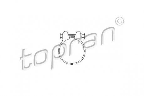 Сполучні елементи, система випуску TOPRAN TOPRAN / HANS PRIES 104 182