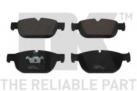 Комплект тормозных колодок, дисковый тормоз NK 221969