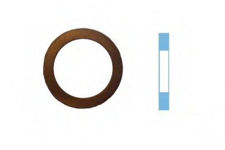 Уплотнительное кольцо, резьбовая пр CORTECO 005590H (фото 1)