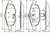 Гальмівні колодки перед. SEBRING BOSCH 0986495161