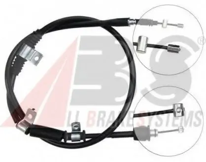 Трос ручного гальма зад. Cerato 04-11 Пр. (1560/1386) A.B.S. A.B.S. K17088