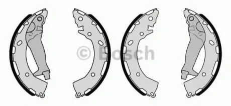 Комплект гальмівних колодок BOSCH F 026 008 023