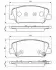 Комплект гальмівних колодок BOSCH 0 986 495 337 (фото 1)