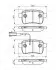 Комплект тормозных колодок BOSCH 0 986 495 305