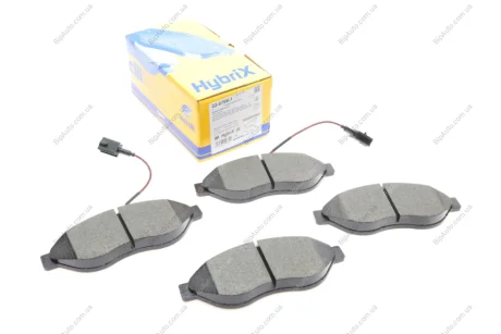 Комплект гальмівних колодок (дискових) Metelli 22-0708-1