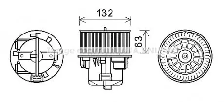 Электродвигатель AVA QUALITY COOLING AVA COOLING VO8178
