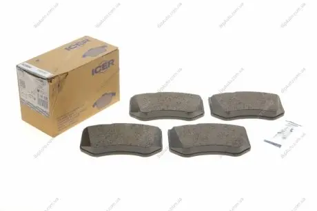 Колодки тормозные дисковые ICER 182197
