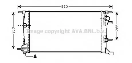 Теплообмінник AVA QUALITY COOLING AVA COOLING RTA2445 (фото 1)