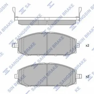 Колодки дискового гальма Sangsin Hi-Q (SANGSIN) SP1599