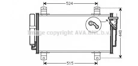 Конденсатор AVA QUALITY COOLING AVA COOLING MZA5231D