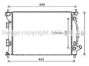 Теплообменник AVA QUALITY COOLING AVA COOLING HY2436