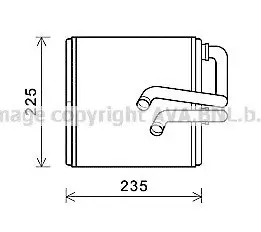 Теплообменник AVA QUALITY COOLING AVA COOLING DN6410