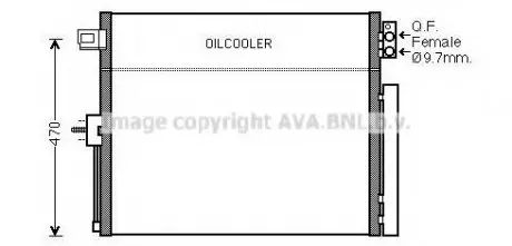 Конденсатор AVA QUALITY COOLING AVA COOLING JE5061D