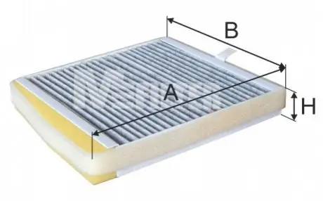 Фільтр салона MFILTER M-FILTER K 9022 C