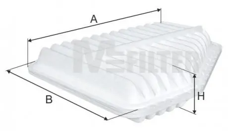 Фільтр повітряний MFILTER M-FILTER K 7093