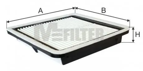 Фільтр повітряний MFILTER M-FILTER K 7091