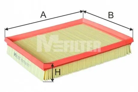 Фільтр повітряний MFILTER M-FILTER K 7077