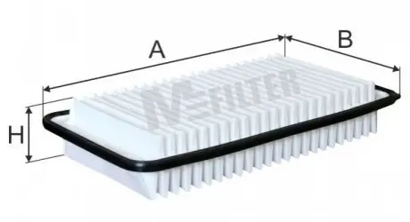 Фільтр повітряний MFILTER M-FILTER K 7064