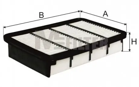 Фільтр повітряний MFILTER M-FILTER K 7060
