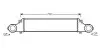 Интеркулер AVA QUALITY COOLING MSA4354