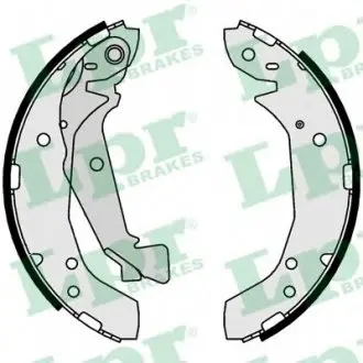 Фото 1 - комплект гальмівних колодок LPR 01023 Комплект гальмівних колодок LPR 01023 (фото 1)