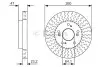 Тормозной диск BOSCH 0 986 479 U92 (фото 1)