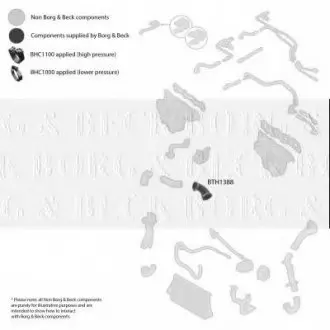 Шлангопровід BORG & BECK BTH1388