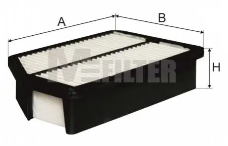 Воздушный фильтр MFILTER M-FILTER K 7002